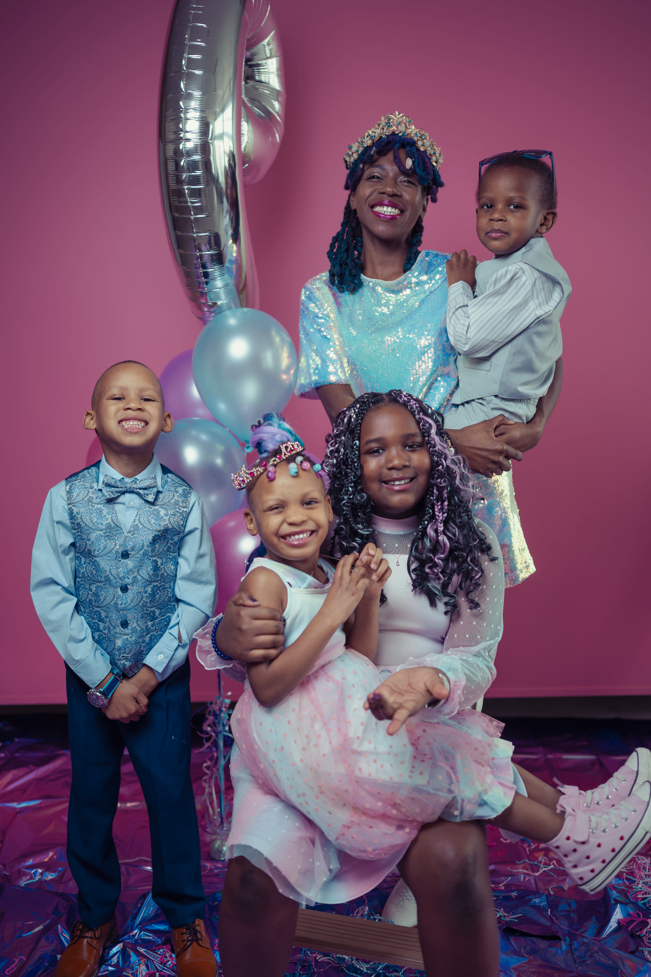 Baby K's birthday celebration with the legends