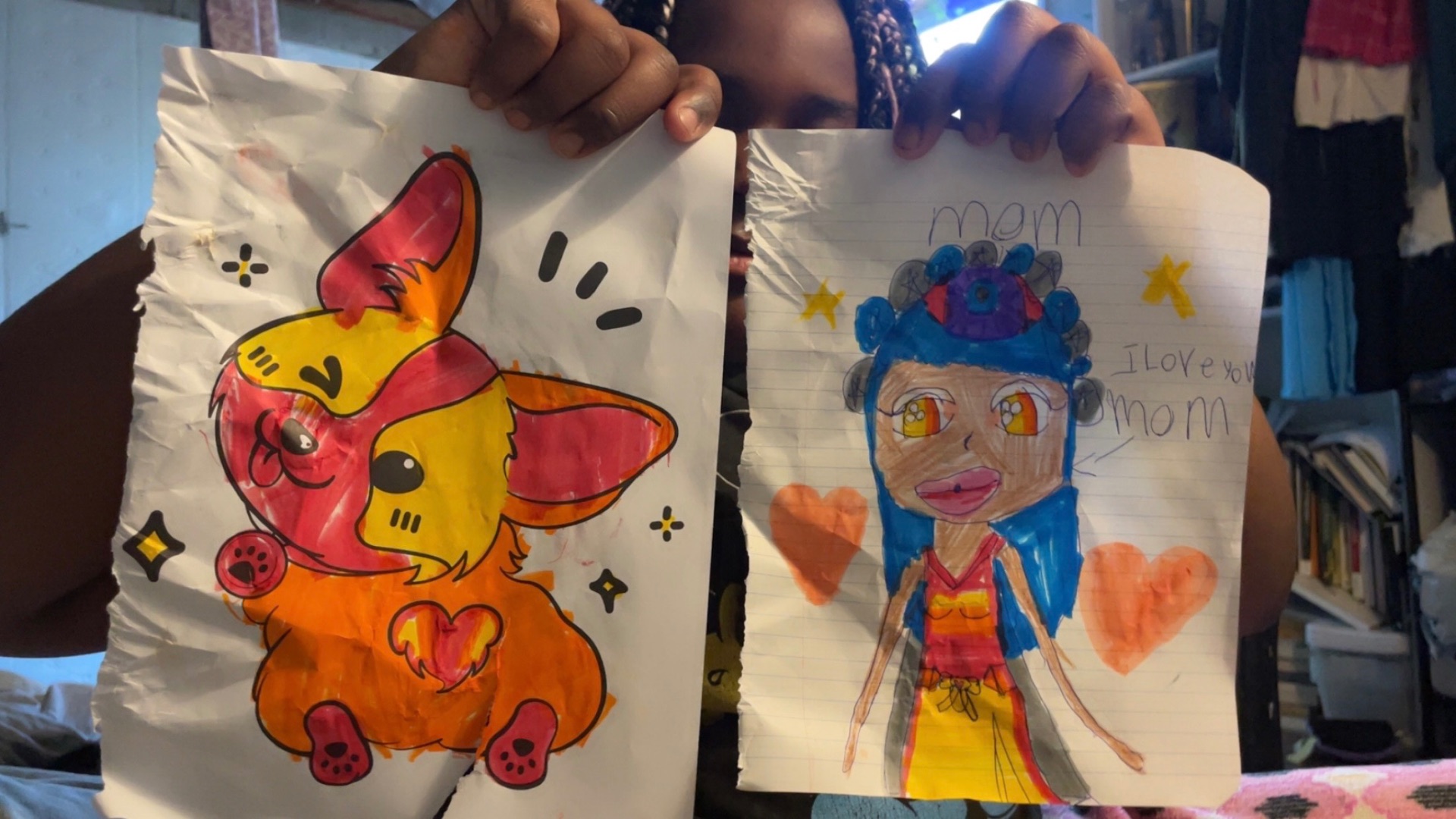 Artwork from Christina's children
